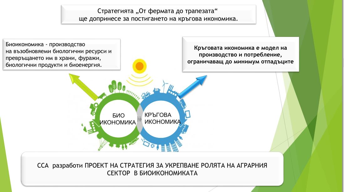 Селскостопанска академия разработи „Стратегия за укрепване ролята на аграрния сектор в биоикономиката“ с препоръки към Стратегическия план на ОСП 2021-2027